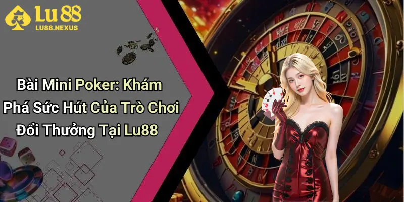 Bài Mini Poker: Khám Phá Sức Hút Của Trò Chơi Đổi Thưởng Tại Lu88