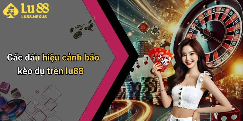 Các dấu hiệu cảnh báo kèo dụ trên lu88