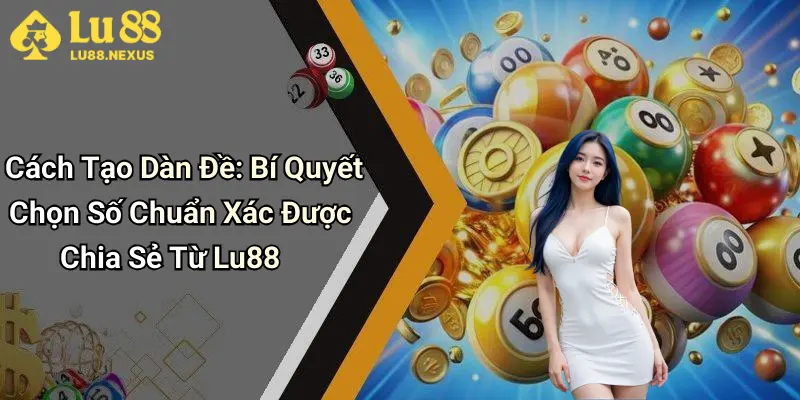 Cách Tạo Dàn Đề: Bí Quyết Chọn Số Chuẩn Xác Được Chia Sẻ Từ Lu88