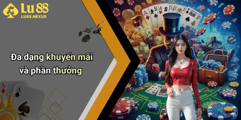 Đa dạng khuyến mãi và phần thưởng
