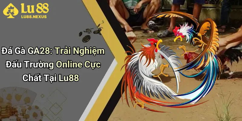 Đá Gà GA28: Trải Nghiệm Đấu Trường Online Cực Chất Tại Lu88