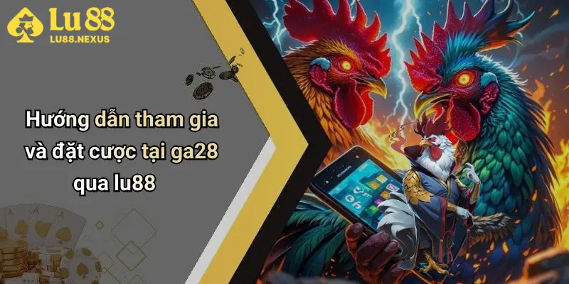 Hướng dẫn tham gia và đặt cược tại ga28 qua lu88